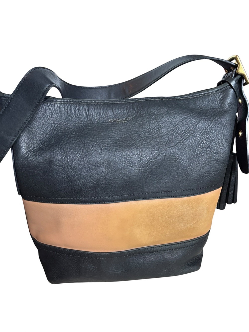 Coach Legacy Rugby Stripe Duffle Handbag